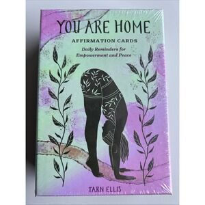 You Are Home Affirmation Cards: Daily Reminders for Empowerment and Peace by Tar